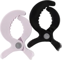 Emballage pratique de 2 pièces en noir et blanc