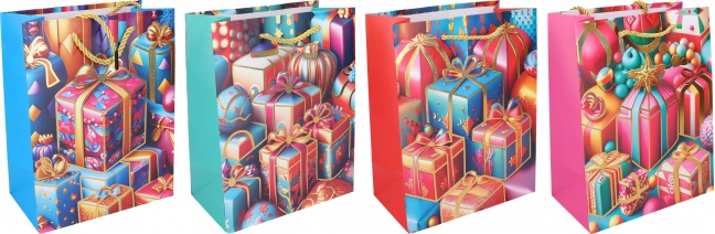 Sac cadeau de Noël S 23 × 18 × 10 cm