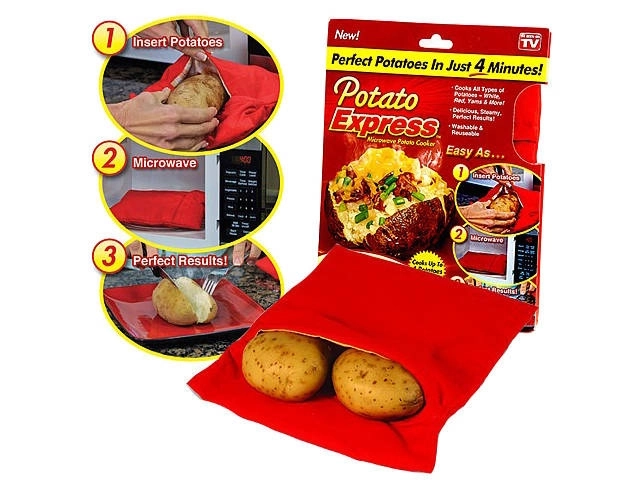 Pocket de pommes de terre pour micro-ondes