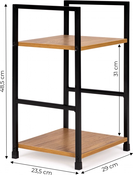 Dimensions compactes, rangement malin