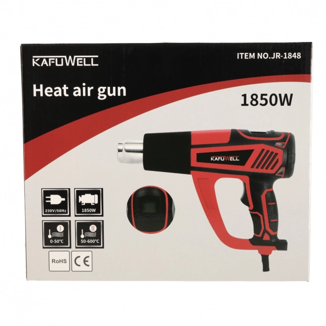 Pistolet thermique électrique KAFUWELL 1850W avec réglage de la température