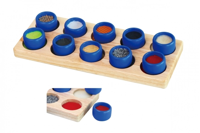 Planche tactile en bois