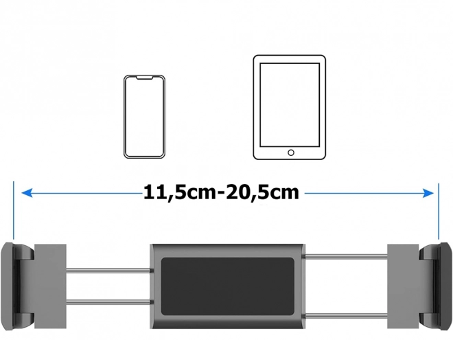 Support tablette universel réglable pour appui-tête de voiture