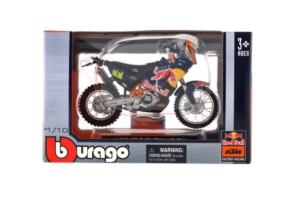 Modèle en métal moto KTM 450 Rallye Dakar