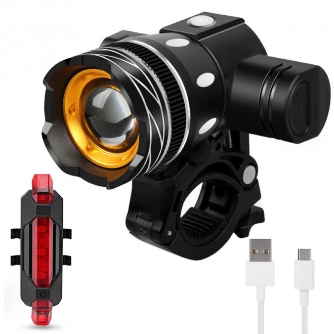 Kit de lumières LED pour vélo avant et arrière