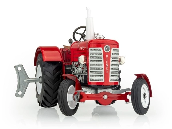 Tracteur Zetor 50 Super rouge à clé métal 15cm 1:25 en boîte Kovap