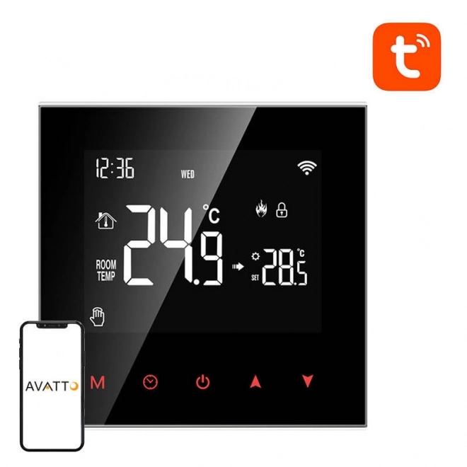 Thermostat intelligent Avatto WT100 WiFi pour chaudières