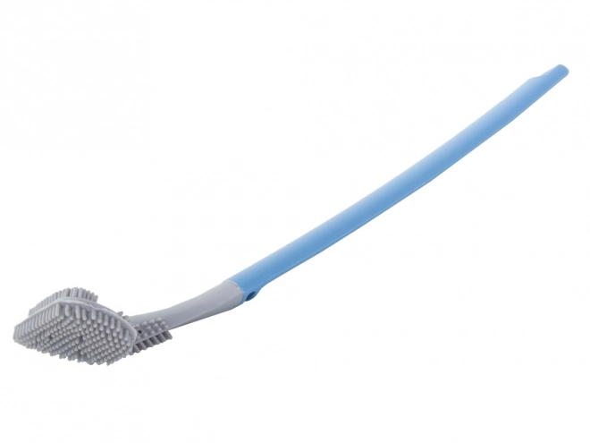 Brosse WC en silicone avec crochet hygiénique