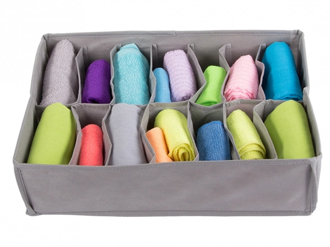Organisateur textile pour sous-vêtements avec 14 compartiments