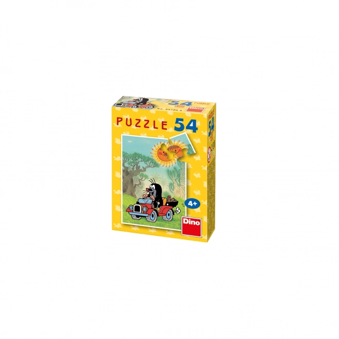 Minipuzzle avec La Petite Taupe 54 pièces