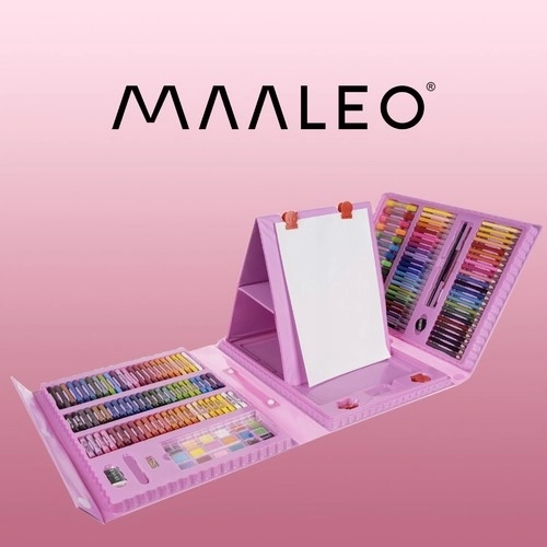 Ensemble de peinture 208 pièces dans une mallette