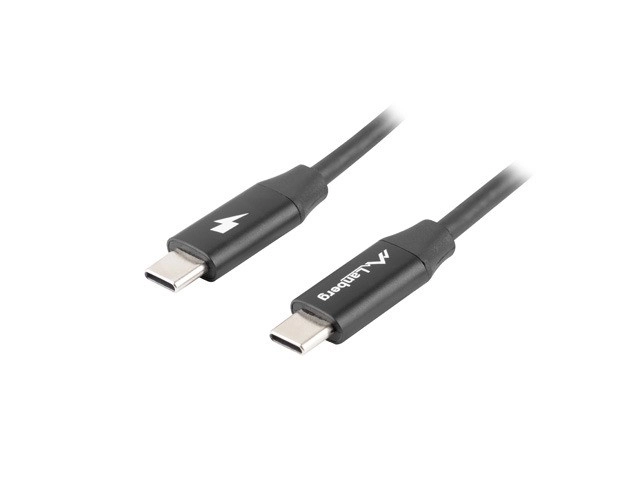 Câble USB-C 2.0, 1.8m, noir