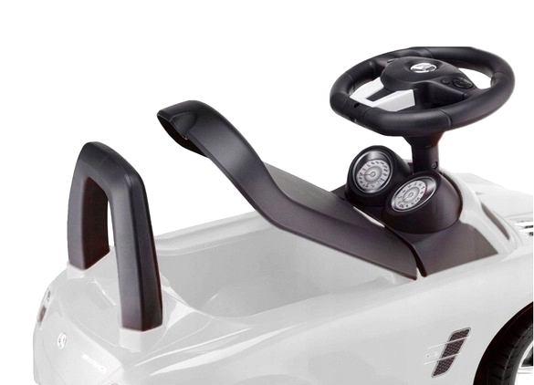 Trottinette Mercedes-Benz SLS AMG blanche
