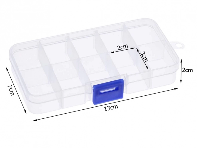 Organisateur de médicaments avec 10 compartiments