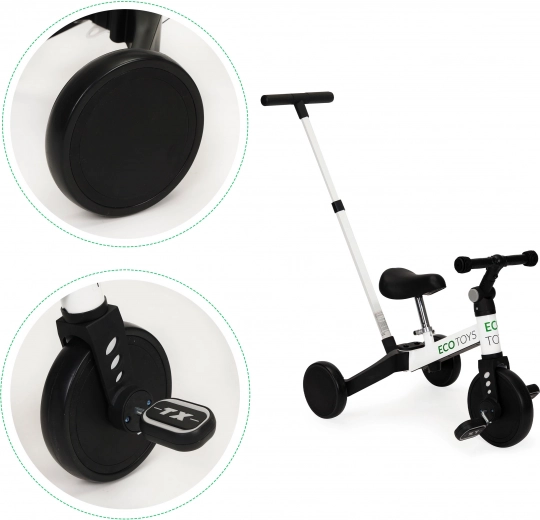 Roues arrière extensibles ou jointes