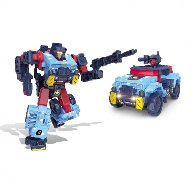 Autorobot avec épée 17 cm véhicule blindé