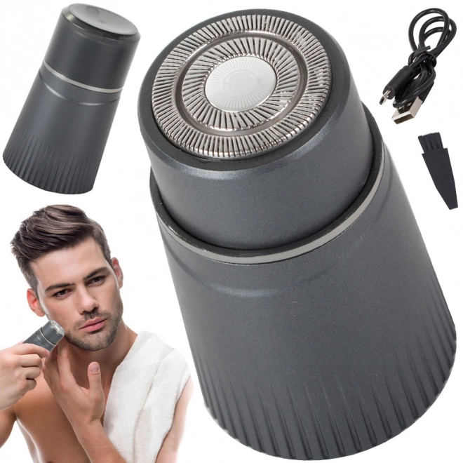 Rasoir sans fil mini et tondeuse à barbe pour hommes