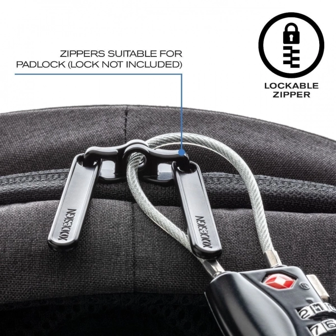 Sac à dos anti-vol Bobby Hero XL gris