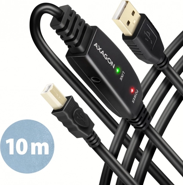 Axagon ADR-210B câble USB 2.0 actif 10 m
