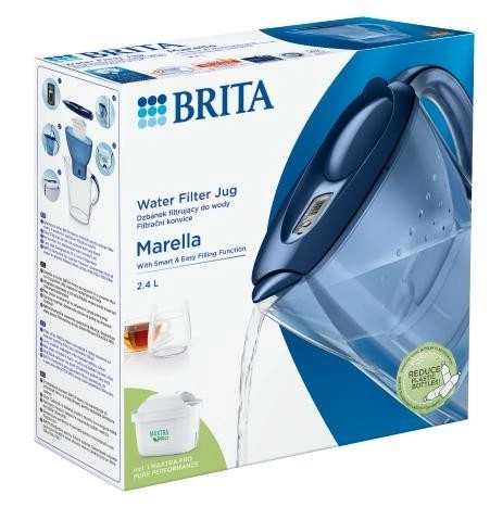 Carafe filtrante Brita Marella 2,4l Bleu