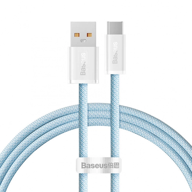 Câble USB à USB-C Baseus Dynamic, 100 W, 1 m, bleu