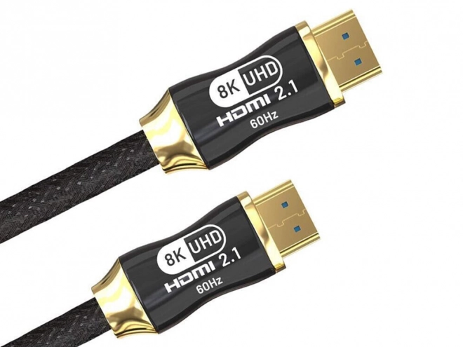Câble HDMI ultra rapide 8K 60Hz 4K 120Hz plaqué or 1,5 m