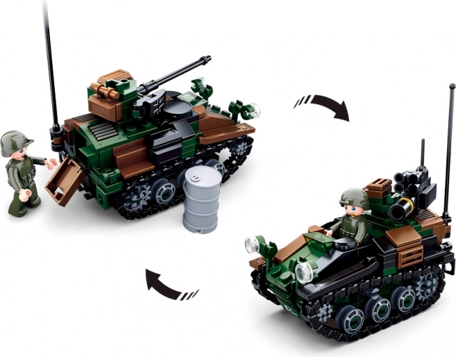 Deux constructions en une – Wiesel 2-en-1