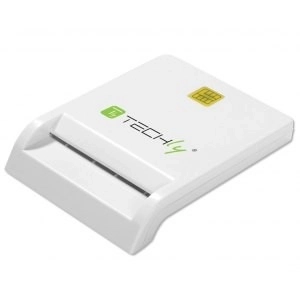 Lecteur de cartes à puce USB blanc