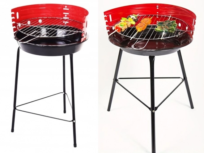 Gril de camping portable de jardin pour charbon de bois