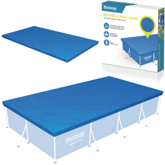 Bestway couverture de piscine 400x211 cm