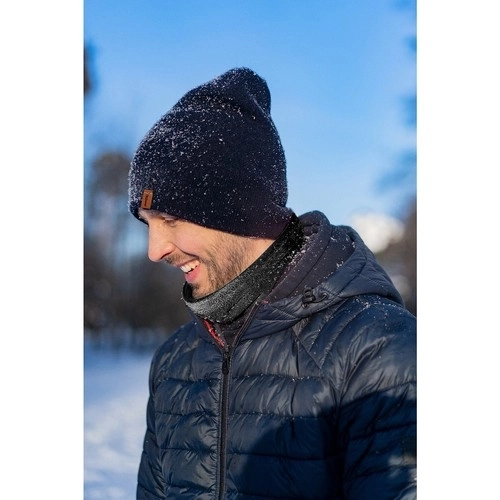 Ensemble hivernal bonnet, écharpe et gants Trizand