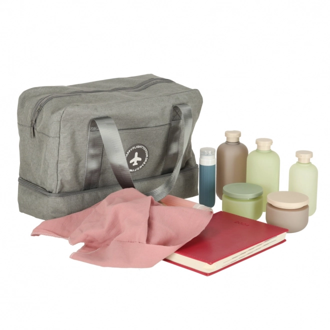 Sac de voyage pour bagage à main 39 x 18 x 30 cm gris