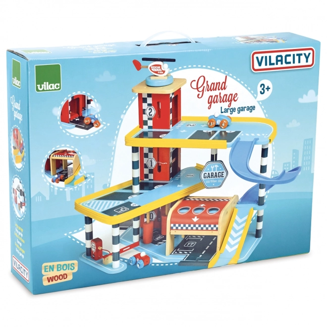 Vilac garage en bois Vilacity