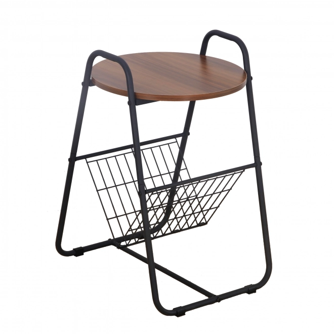 Table d'appoint ModernHome avec porte-revues