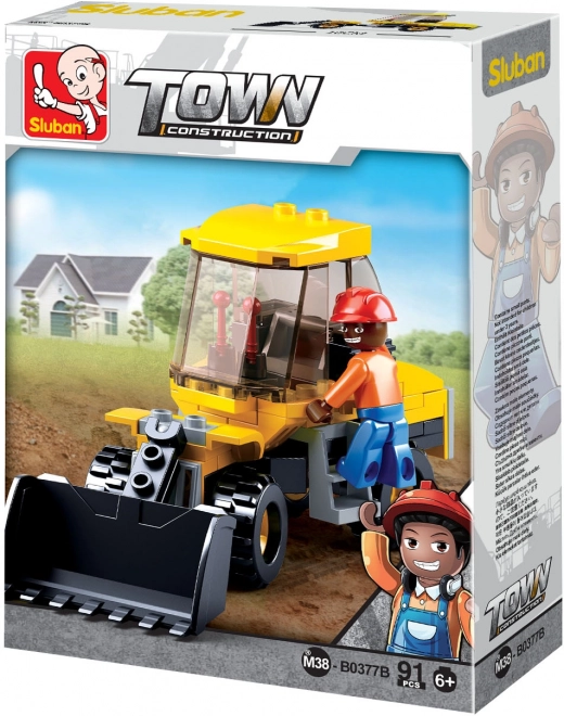 Sluban Town Constructeurs petite pelle chargeuse