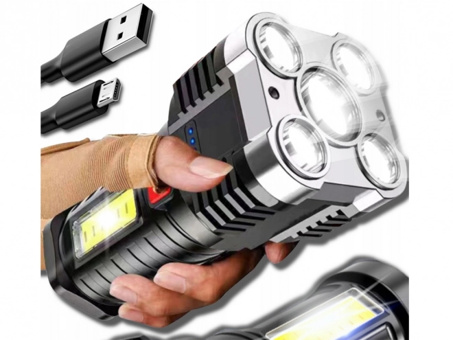 Projecteur LED rechargeable de camping