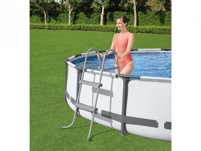 Échelle de piscine en métal Bestway 84 cm