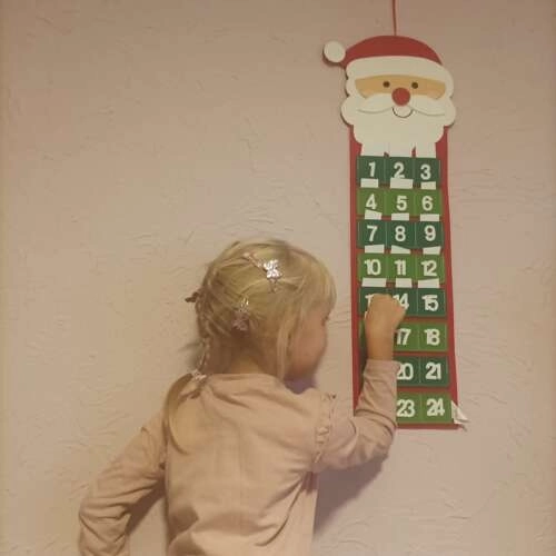 Calendrier de l'Avent suspendu Ruhhy 22252