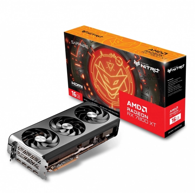Carte graphique Sapphire Radeon RX 7800 XT Nitro+