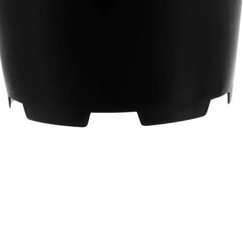 Ensemble de pots de fleurs en plastique noir - 500 pcs