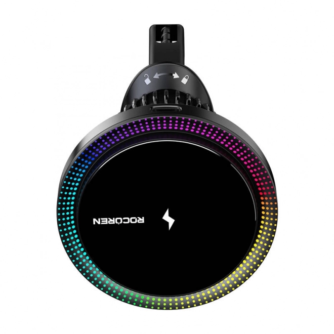 Chargeur de voiture sans fil Rocoren 15W (noir)