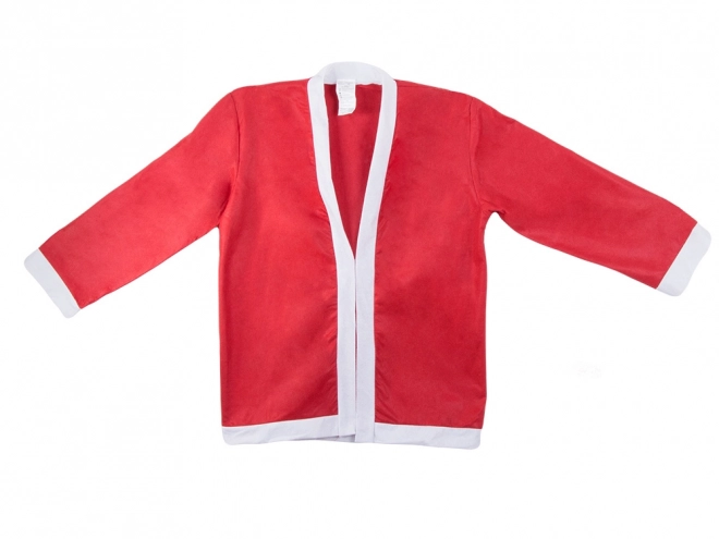 Costume de Noël Santa pour garçon avec chapeau et barbe