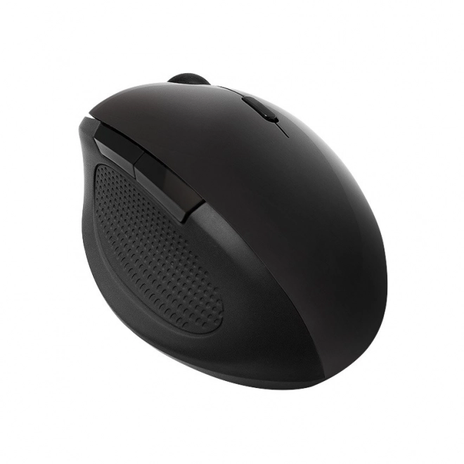 Souris optique ergonomique sans fil 2.4GHz 1600dpi noire