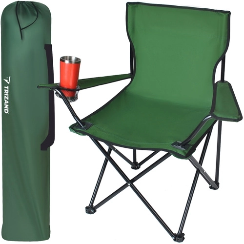 Chaise pliante de pêche / camping - vert