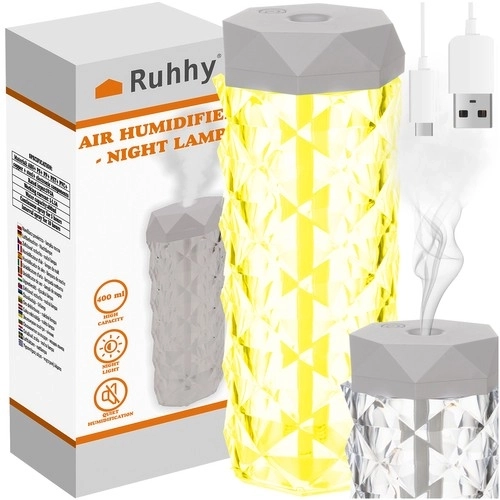 Humidificateur décoratif avec lampe de nuit Ruhhy