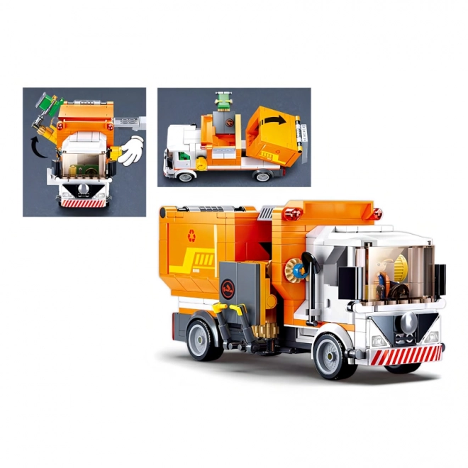 Sluban Town M38-B1066 Camion de Poubelle