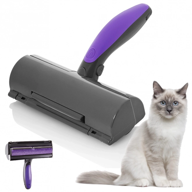 Rouleau à brosse pour poils de chien avec lumière LED