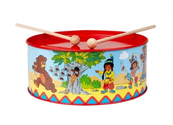 Tambourin en métal Indiens