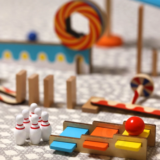 Blocs de construction en bois domino / puzzle domino Tooky Toy