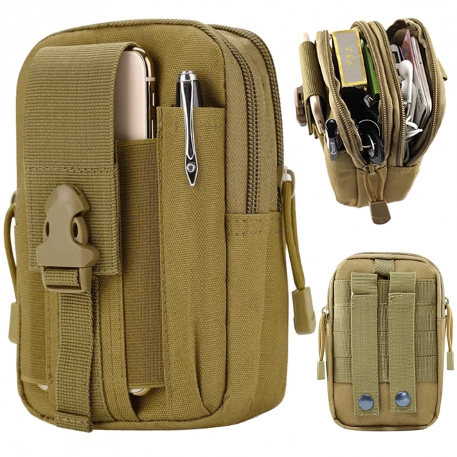 Sac tactique de ceinture - beige